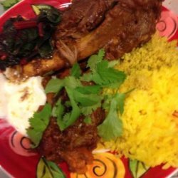 Middle Eastern-Style Lamb Shanks