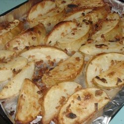 Garlic Potato Wedges