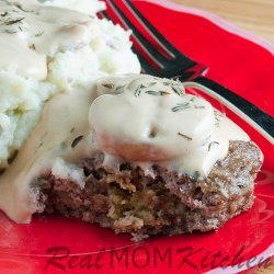 Beef Patties in Gravy