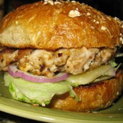 Grilled Italian Pork Burger