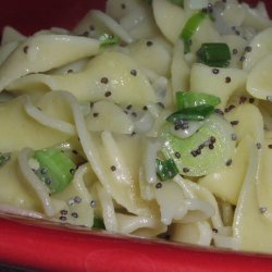 Poppy Seed and Green Onion Noodles