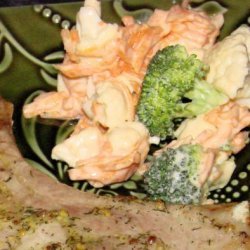 Broccoli, Cauliflower, and Carrot Salad