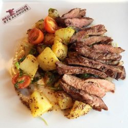 Warm Steak and Potato Salad