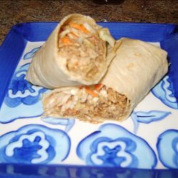 Mu Shu Chicken Wraps