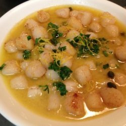 Bay Scallops Scampi