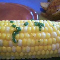 Microwave Corn With Honey Mustard Butter