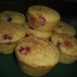 Cranberry-Cornmeal Muffins