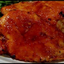 Oven Glazed Caribbean Chicken