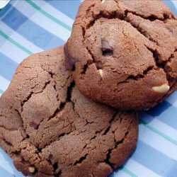 Double Chocolate Chunk Peanut Cookies