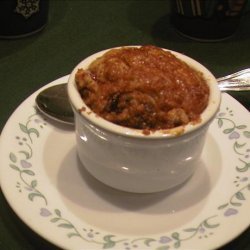 Oatmeal Souffle With Crunchy Topping