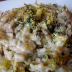 Wild Rice Broccoli Chicken Casserole