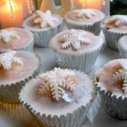 Magical Christmas Fairy Cakes - Christmas Fairy Cupcakes