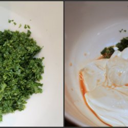 Cilantro Cream Sauce