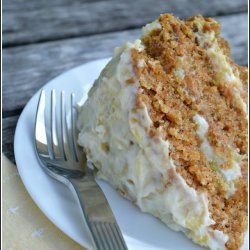 Pineapple Cake with Cream Cheese Icing