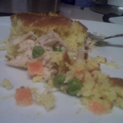 Baked Creamy Chicken and Cornbread