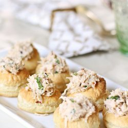 Chicken Salad Puffs