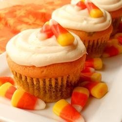 Candy Corn Cupcakes