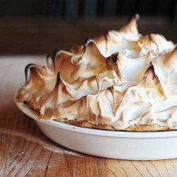 Grandma's Cocoa Meringue Pie