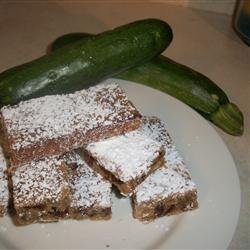 Zucchini Nut Bars