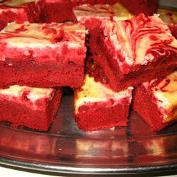 Red Velvet Cheesecake Swirl Brownies