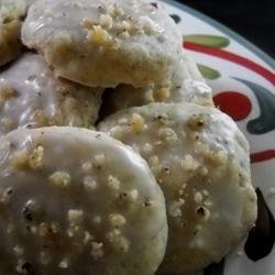 Glazed Rum Cookies