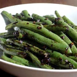 Spicy Garlic Green Beans