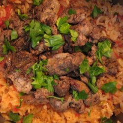 Pilaf With Chicken Livers