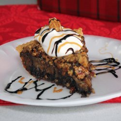 Chocolate Kahlua Pie With Pecans