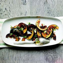 Roasted Acorn Squash With Chile Vinaigrette