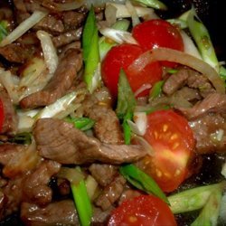 Beef and Tomato Stir-Fry