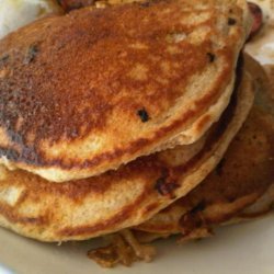 Banana Pecan Whole Wheat Pancakes