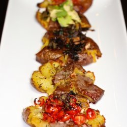 Smashed  Roasted Red Potatoes