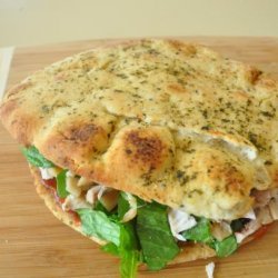 Naan Chicken Sandwich