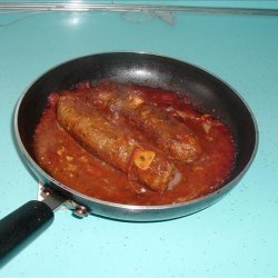 Braciole (Pronounced:  brajole )