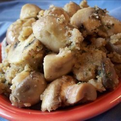 Sauteed  Breaded  Mushrooms