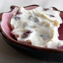 Roasted Garlic Cranberry Cream Cheese Spread