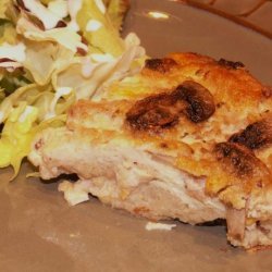 Chicken and Corn Impossible Quiche