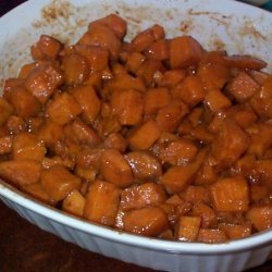 Candied Baked Sweet Potatoes (Oven or Grill)