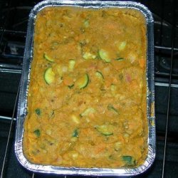 Curried Mung Beans With Rhubarb and Yams