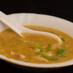 Chinese Chicken and Corn Soup (Egg Drop)