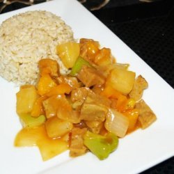 Pineapple Sweet and Sour Seitan