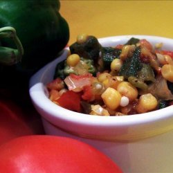 Corn Okra and Tomatoes