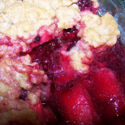 Blackberry and Apple Crisp