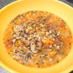 Mushroom and Quinoa Soup