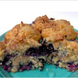 Blueberry  Muffins With Almond Streusel