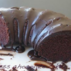 Eggless Chocolate Bundt Cake