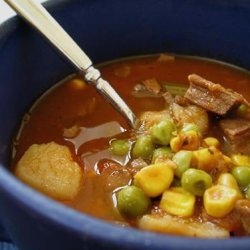 Vegetable Beef Soup -  Basic Recipe