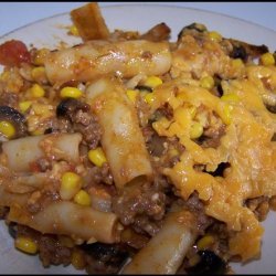 Pasta Chicken Taco Bake