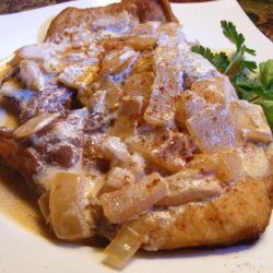 Pork Chops Hongroise