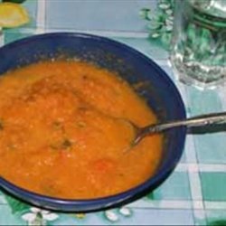 Carrot and Coriander Winter Soup